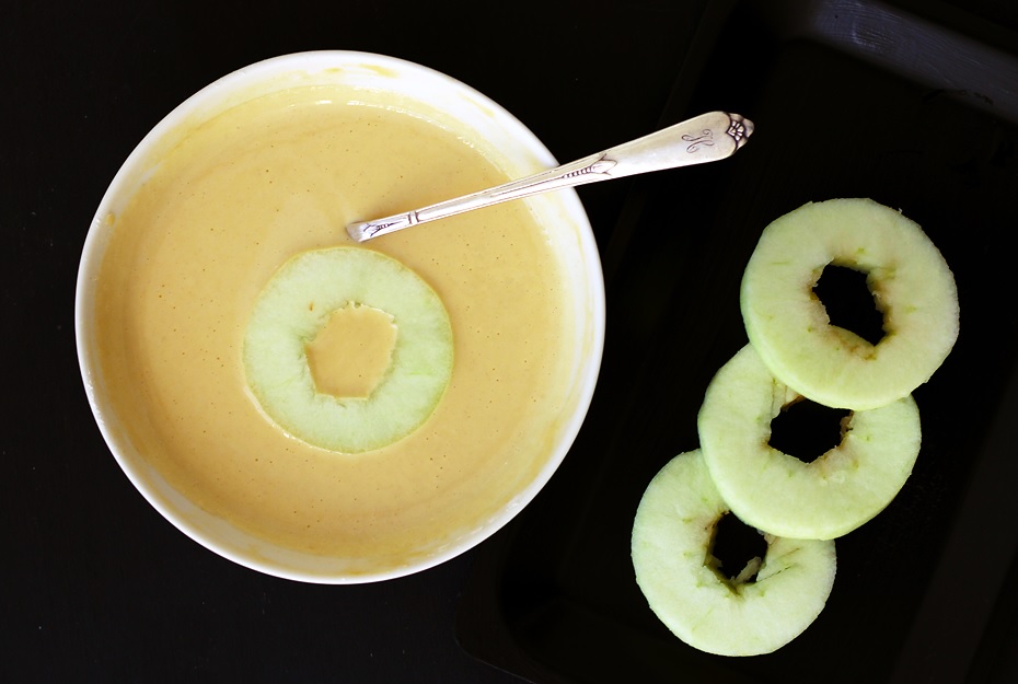 Apple rings in batter recipe