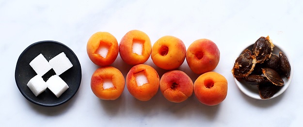 Apricot Dumplings filling