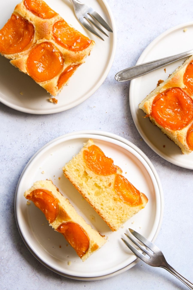 Austrian Apricot Sheet Cake » Little Vienna