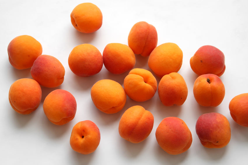 ripe apricots