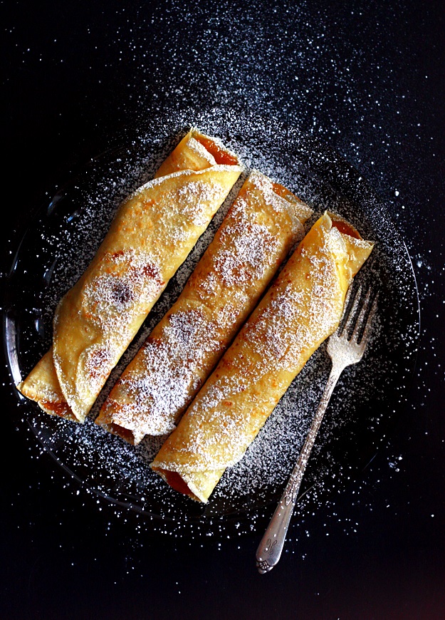 Austrian crepes filled with jam recipe