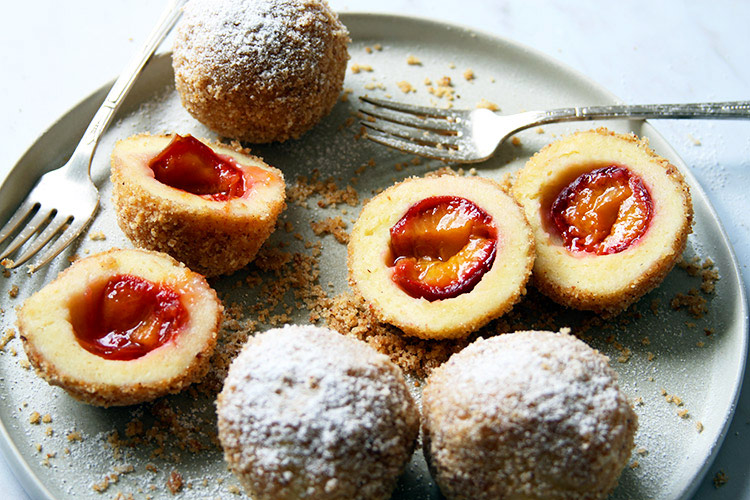 Austrian plum dumplings recipe