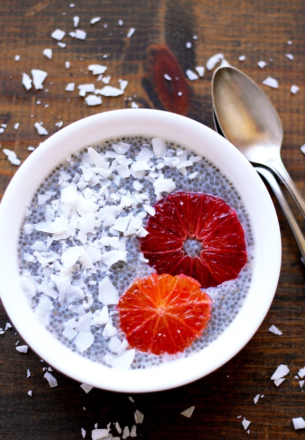 Basic recipe for Coconut Chia Pudding