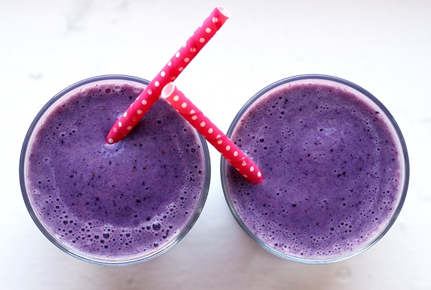 Bright Purple Smoothie Recipe