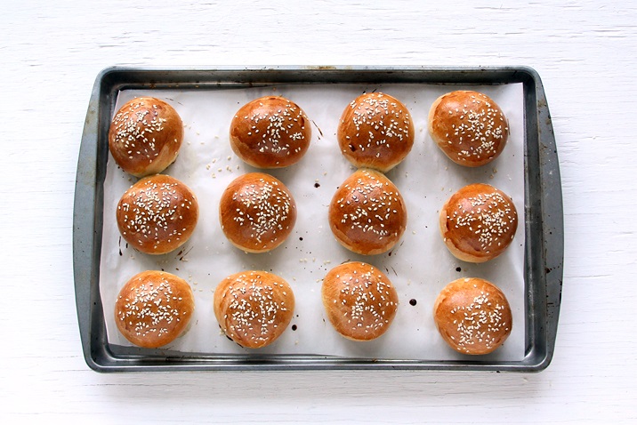 Brioche Slider Buns Burger Buns Recipe