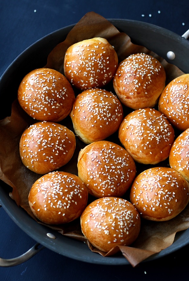 Brioche Slider Buns Burger Recipe