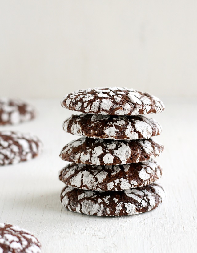 Chocolate Crinkle Cookies