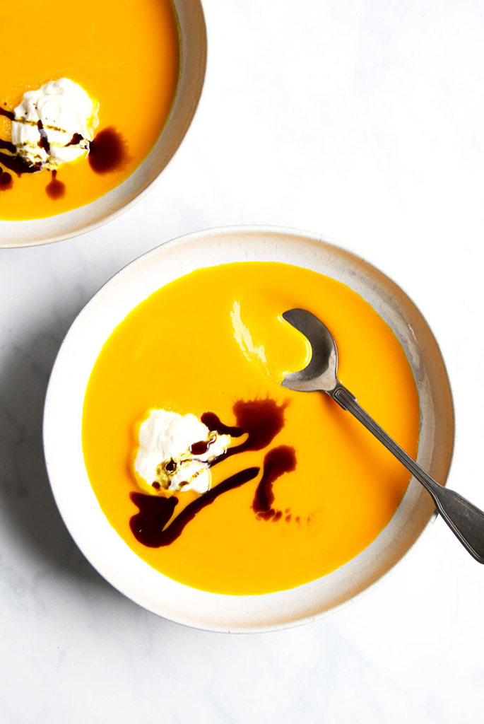Creamy pumpkin soup recipe from Styria Austria