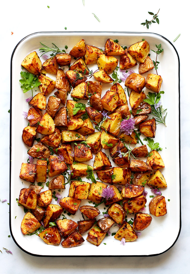 Crispy Oven Roasted Potatoes » Little Vienna