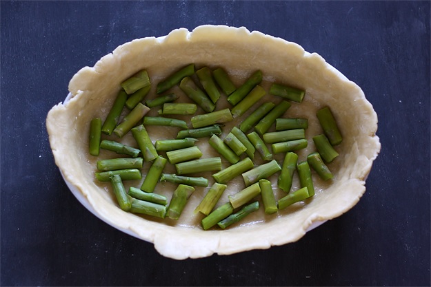 Crust for Asparagus Quiche