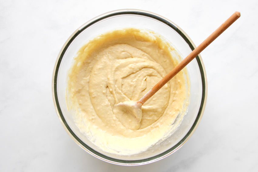 mixing dough