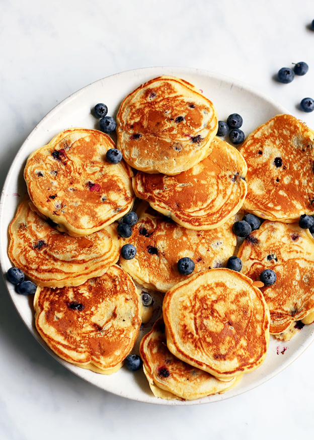 Thick and Fluffy Blueberry Pancakes » Little Vienna