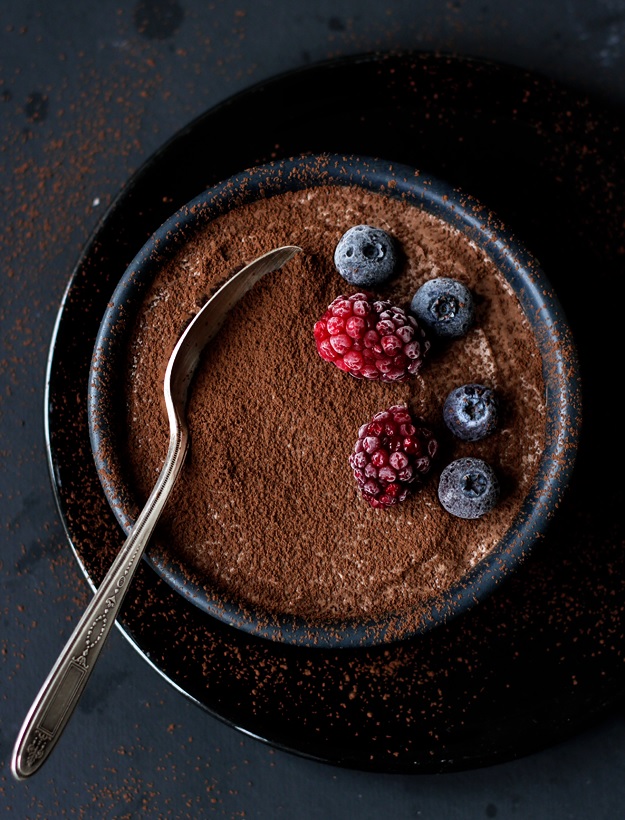 Easy Chocolate Mousse with Two Ingredients Recipe