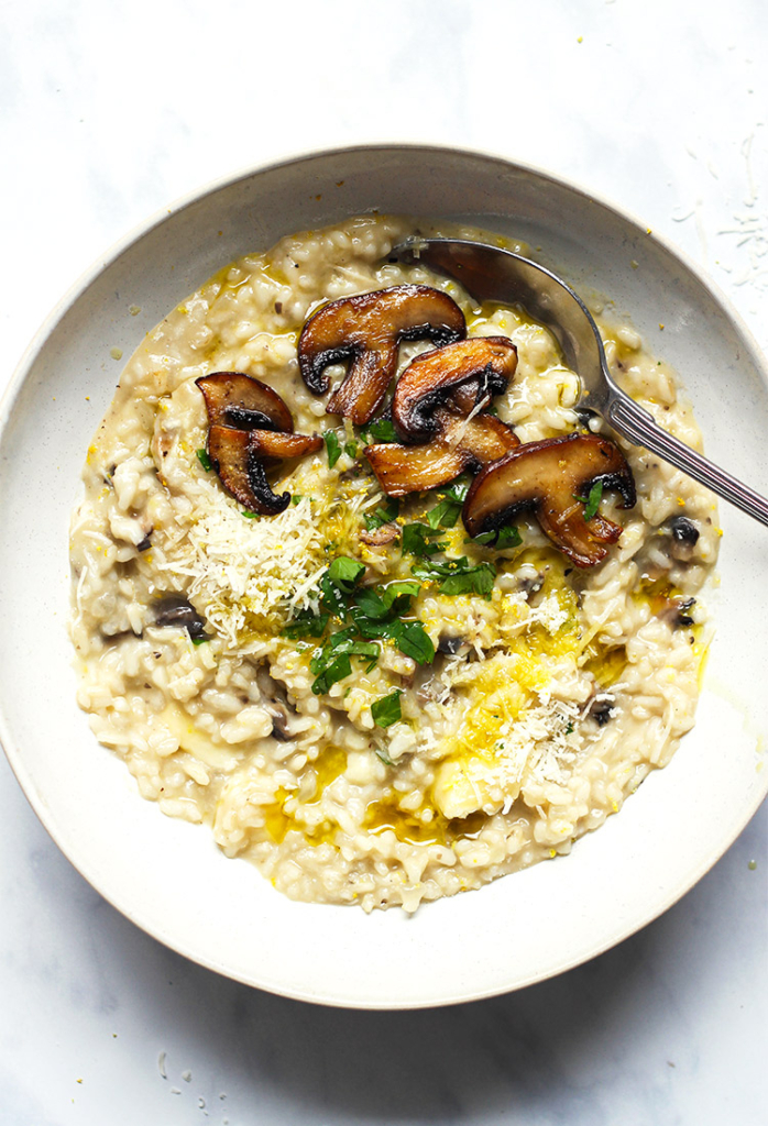 Easy, Super-Creamy Mushroom Risotto » Little Vienna