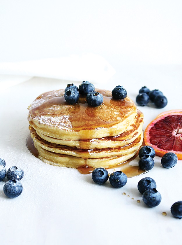 Fluffy buttermilk pancakes, Recipe