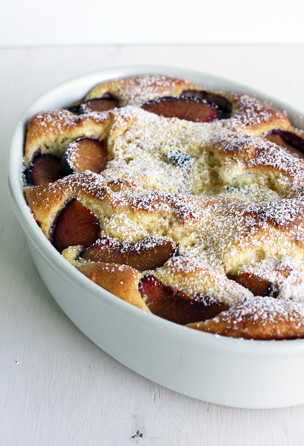 French Plum Clafoutis recipe