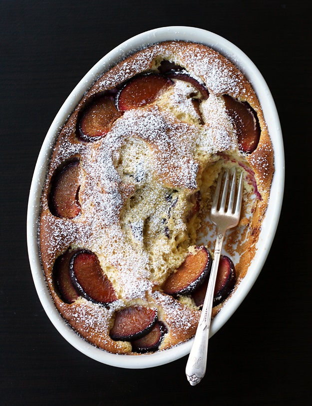 French plum clafoutis recipe