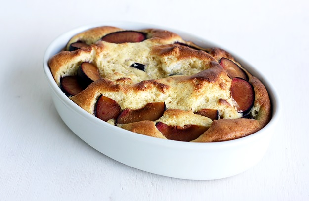 French Plum Clafoutis