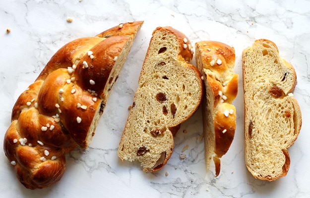 Giant brioche Crescent aka Easter Crescent recipe