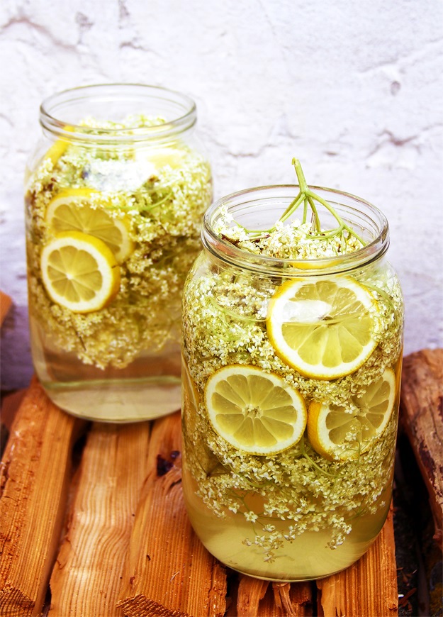 Homemade Elderflower Syrup Little Vienna