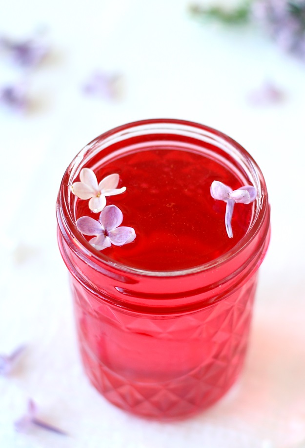 Homemade Lilac Syrup Recipe