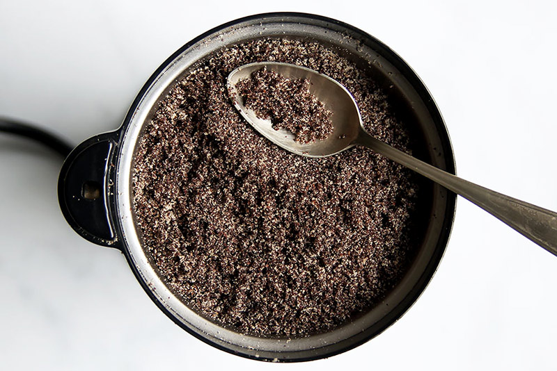 How to grind poppy seeds coffee grinder