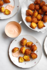 Hush Puppies with Dipping Sauce » Little Vienna