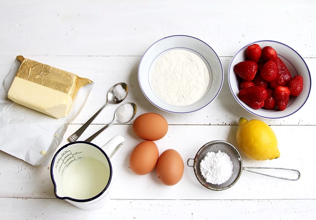 Ingredients for a Dutch Baby