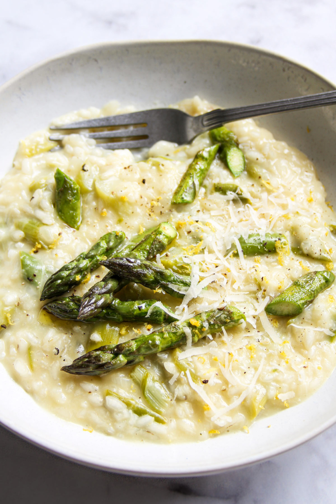 Italian asparagus risotto recipe