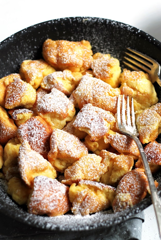 Light and Fluffy Shredded Pancake - Kaiserschmarrn » Little Vienna