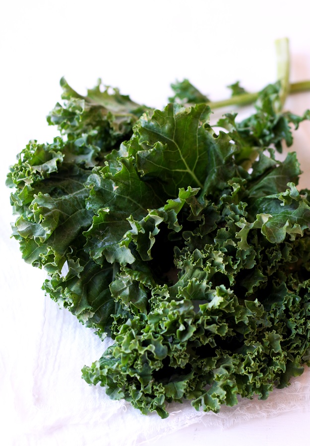 Kale for Grain Salad recipe