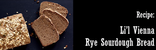 Little Vienna Rye Sourdough Bread