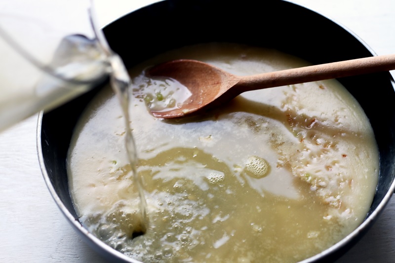 Fake New England Clam Chowder Recipe with Mushrooms