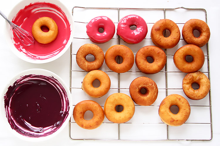 Pink donut glaze recipe