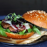 Portobello Burger on Homemade Brioche Buns