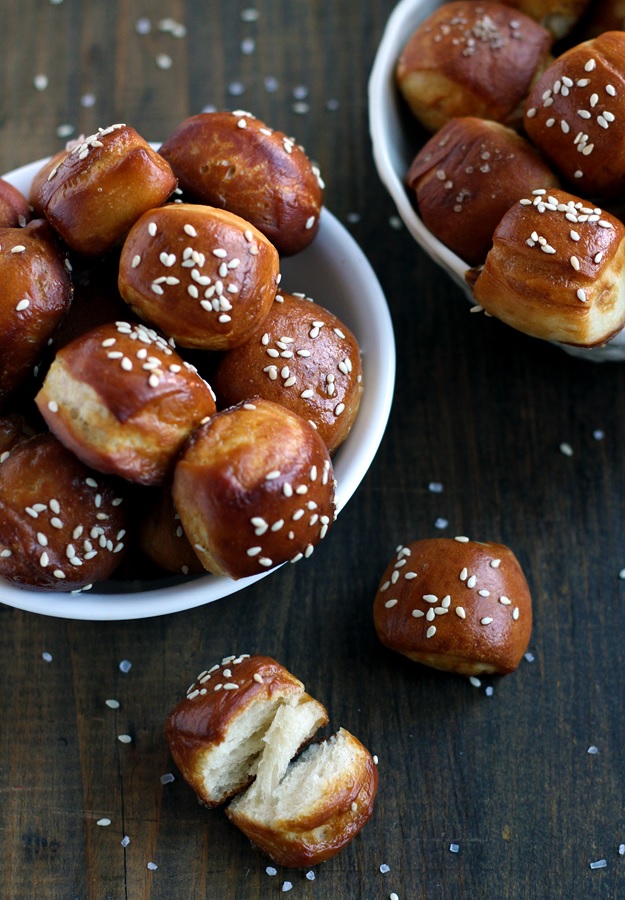 Pretzel Bites with Korean Cheese Dip - Culinary Cool