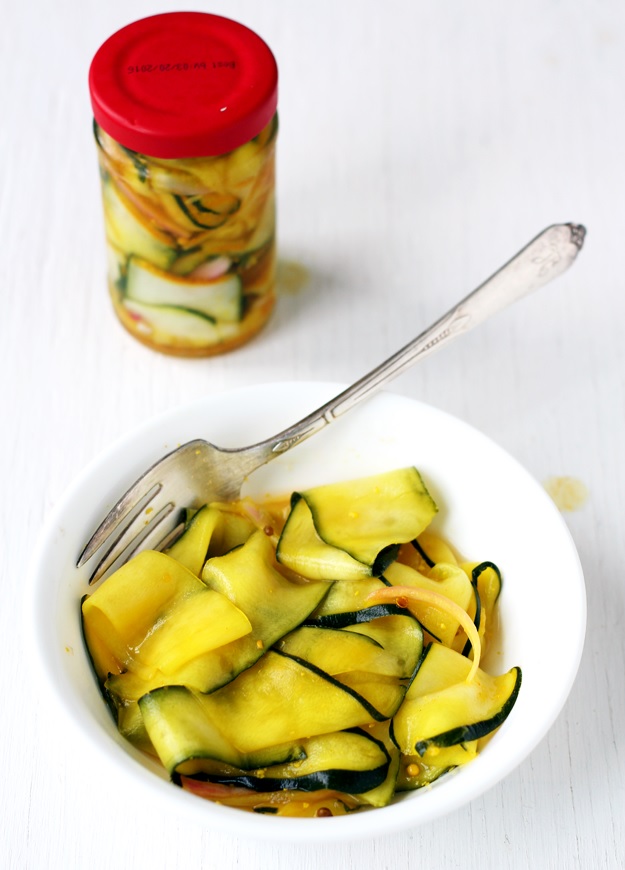Quick Pickled Zucchini Recipe