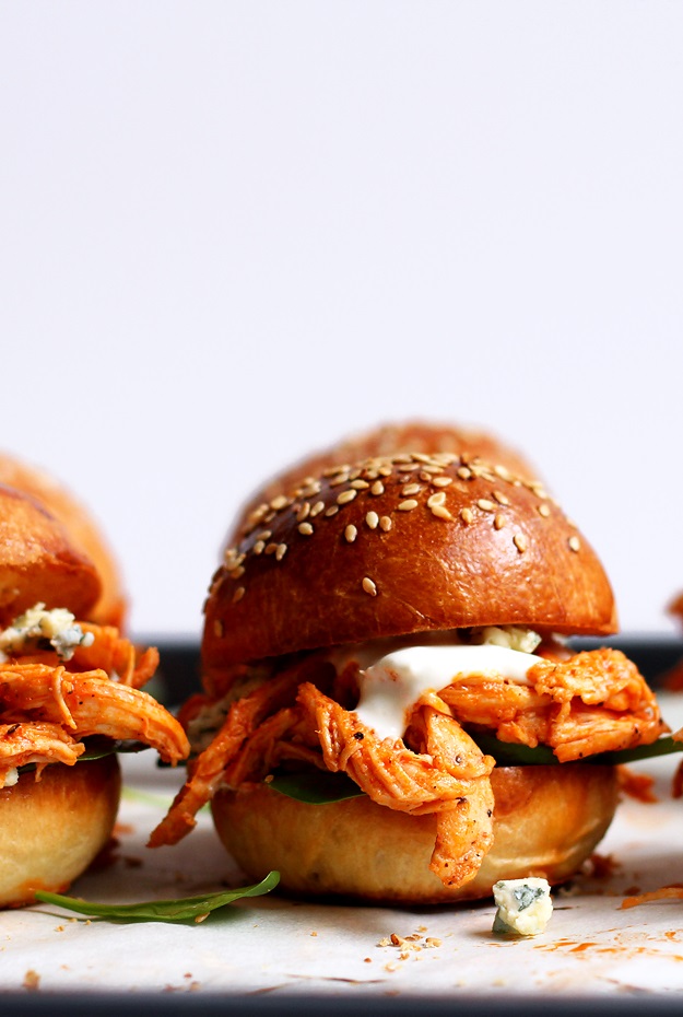 Quick Pulled Chicken Sliders Recipe