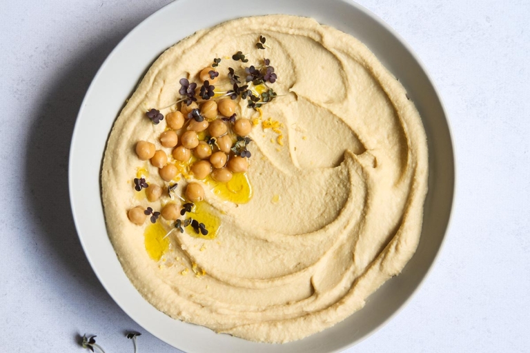 Quick Hummus with Canned Chickpeas (5 minutes) » Little Vienna