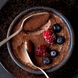 Quick recipe for Chocolate Mousse with two ingredients