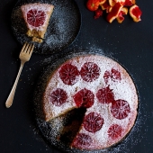 Blood Orange Almond Cake