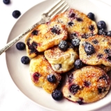 Recipe Blueberry Nocken - Fluffy blueberry pancakes