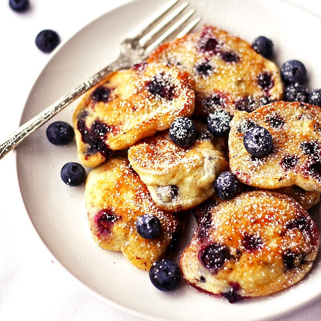 Blueberry Nocken (Heidelbeernocken)