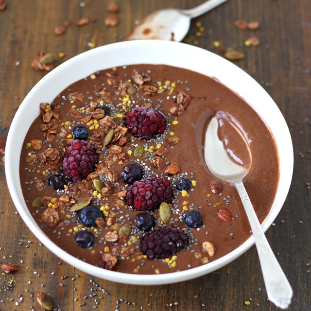 Recipe Cacao Banana Smoothie Bowl