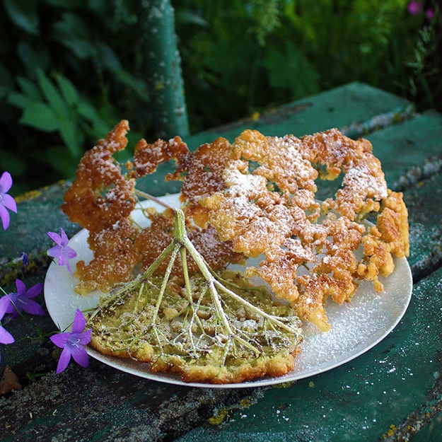 Recipe Elderflower Fritters