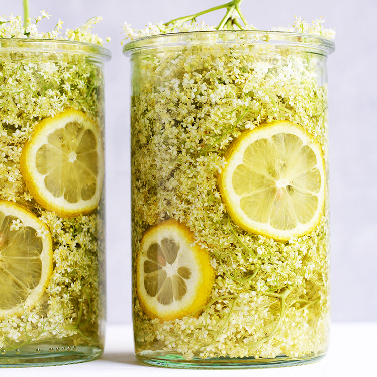 Homemade Elderflower Syrup