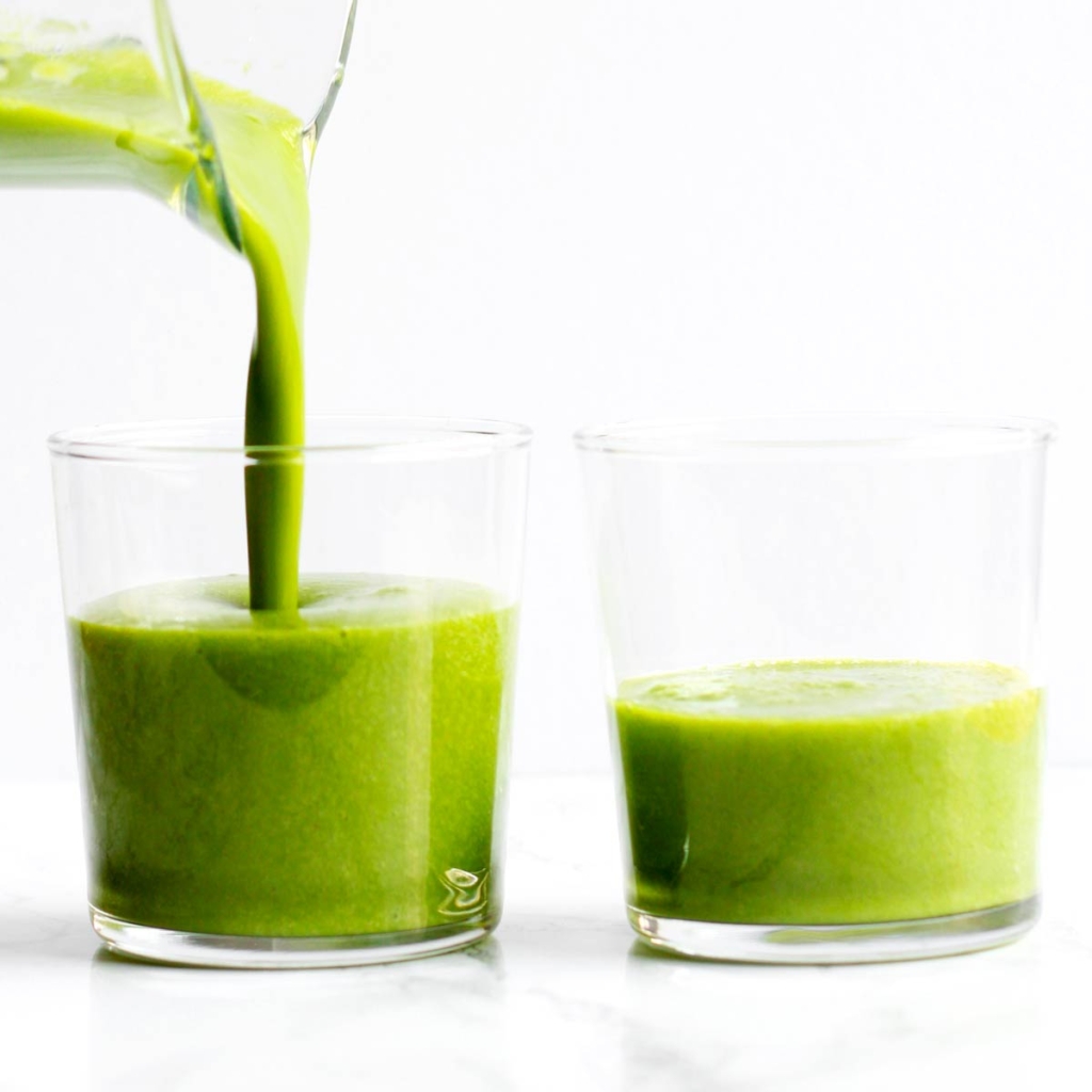 Green Smoothie with Spinach