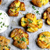 Crispy Smashed Potatoes