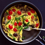 Stovetop Veggie Frittata