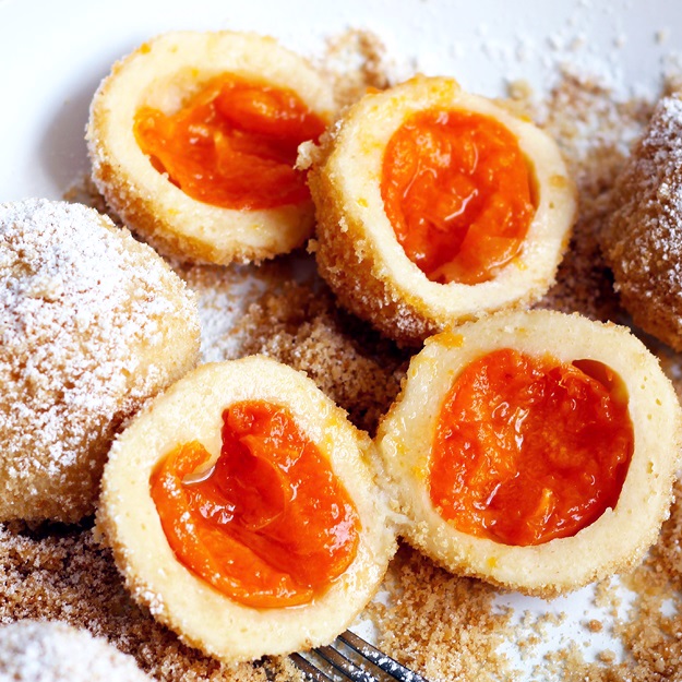 Austrian Apricot Dumplings